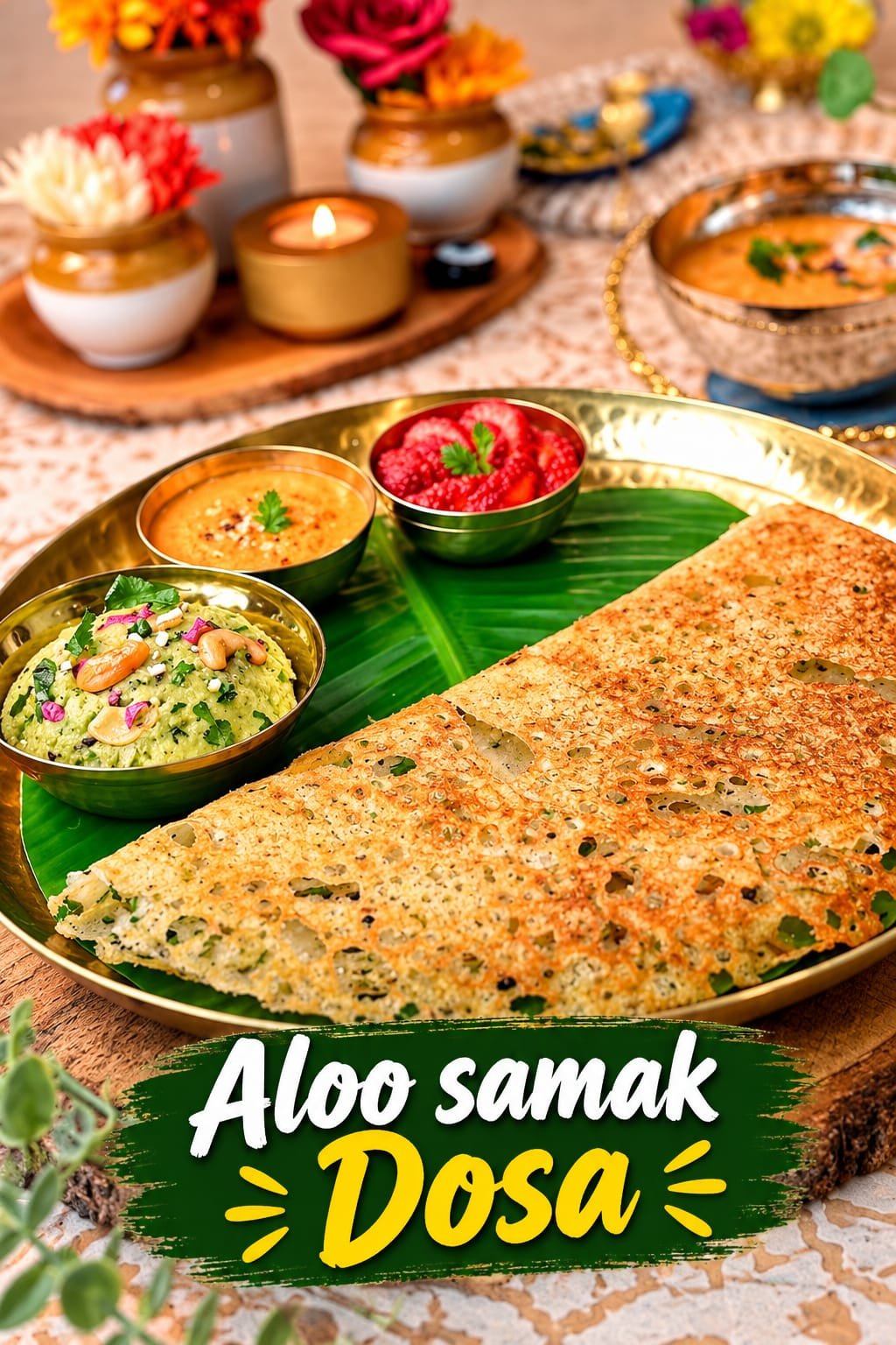 आलू समा डोसा की तस्वीर