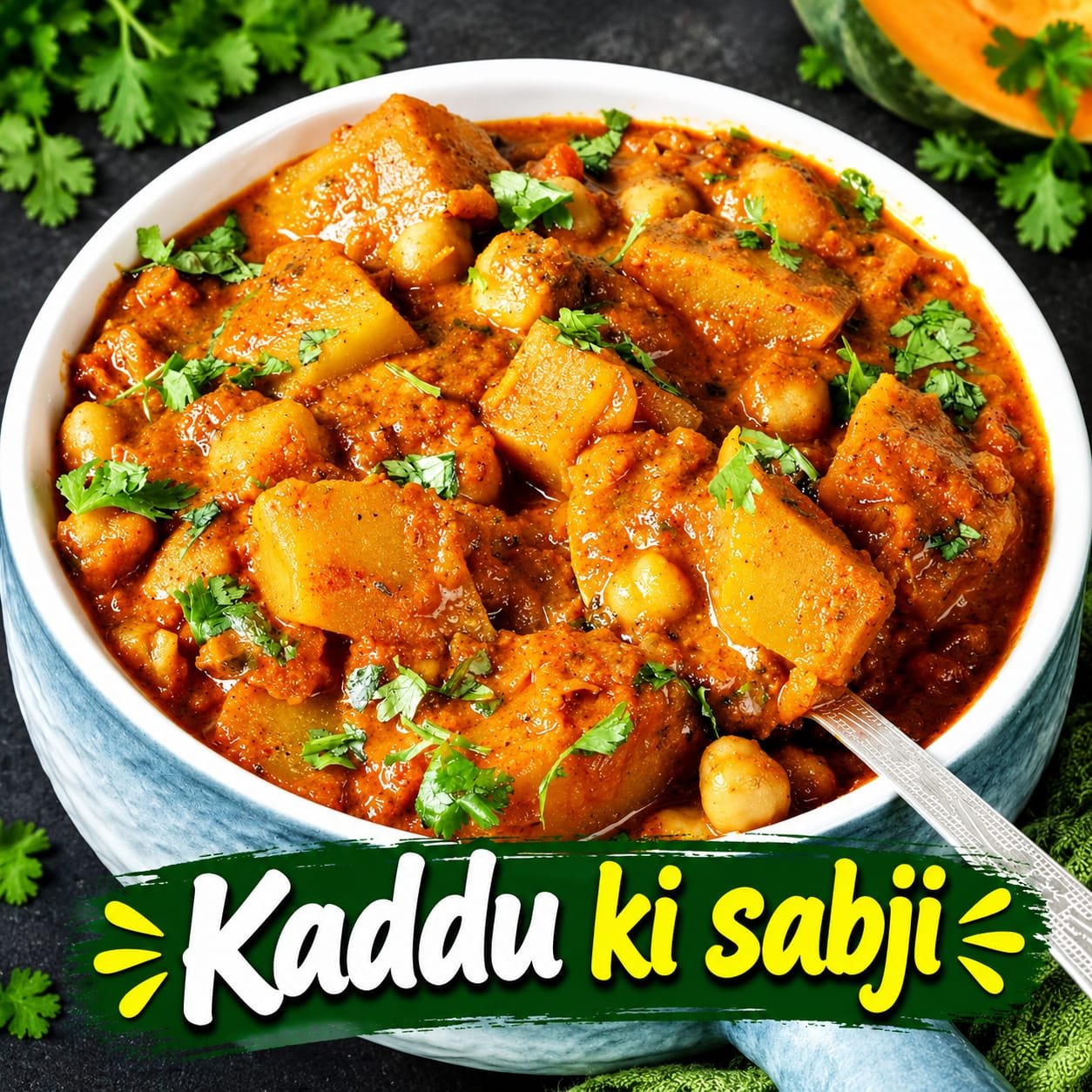 कद्दू की सब्ज़ी की तस्वीर